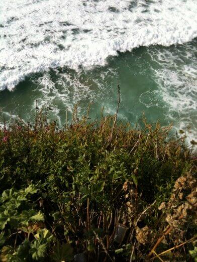The beach at newquay