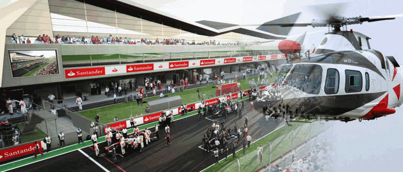 Silverstone-helicopter