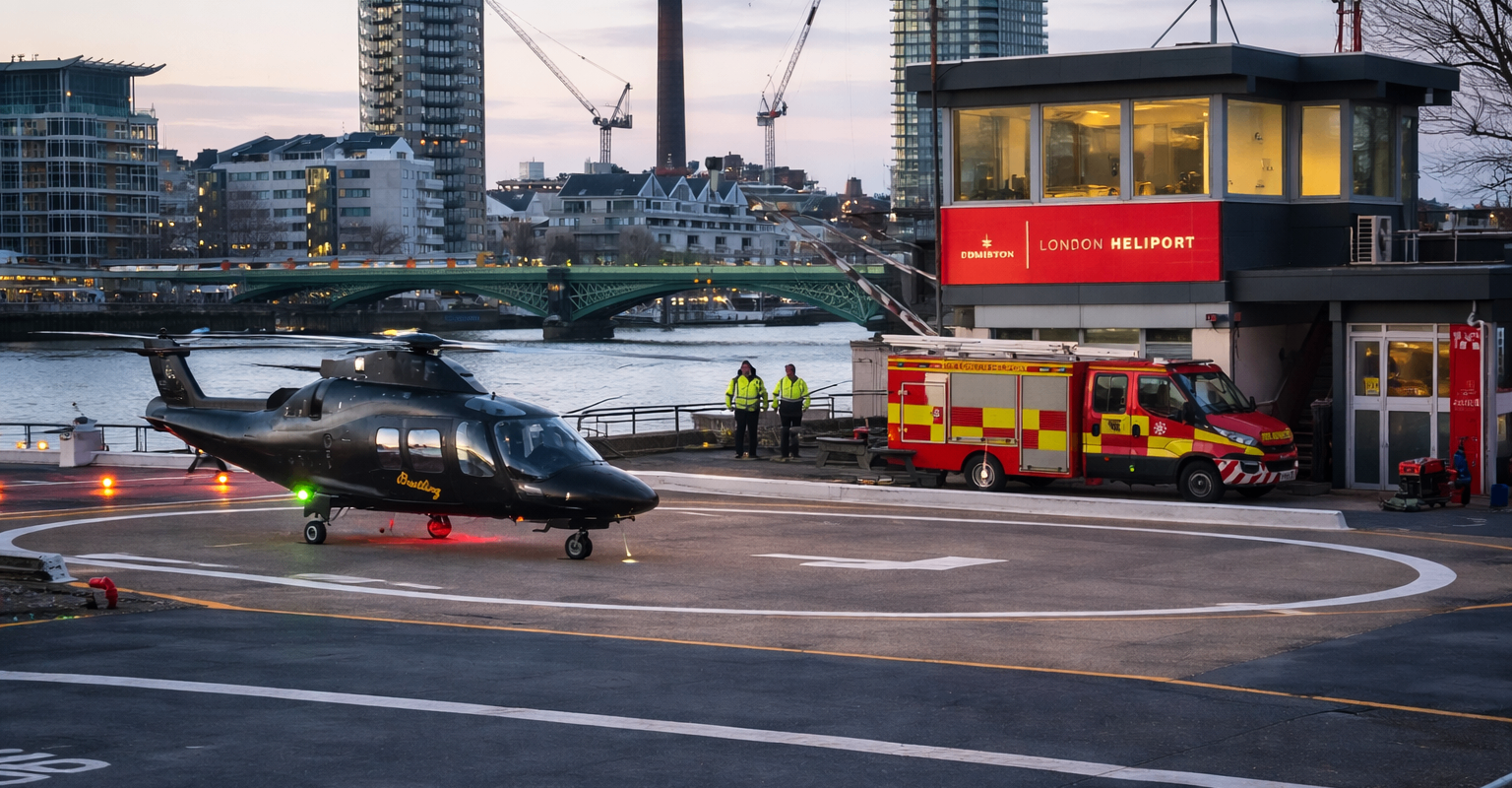 London Heliport airport transfers