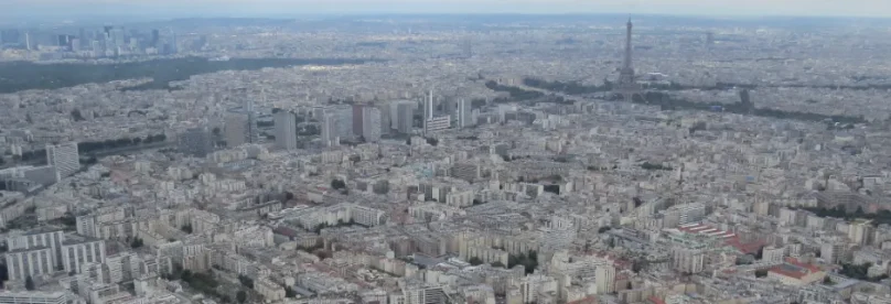 Helicopter over Paris